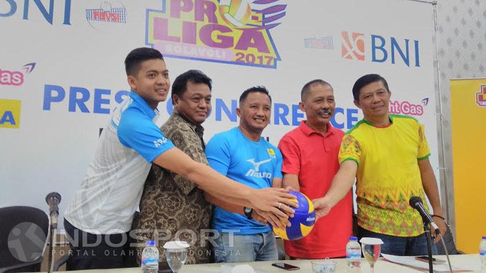 Konferensi pers Proliga 2017. - INDOSPORT